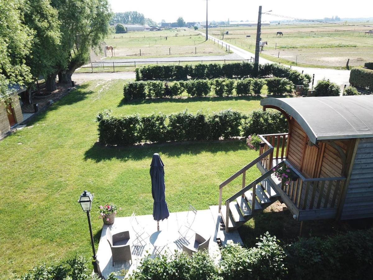 Camping Des Saules Jurbise Exterior photo