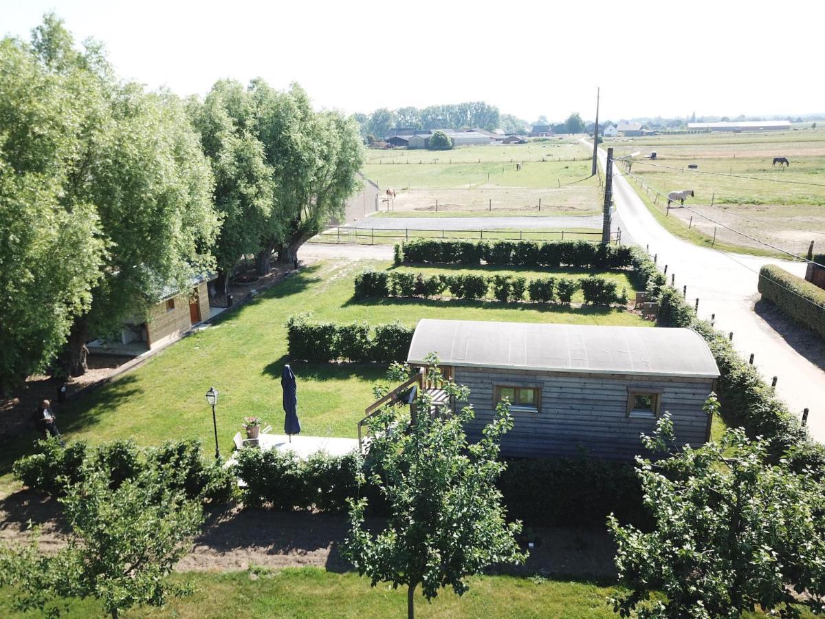 Camping Des Saules Jurbise Exterior photo